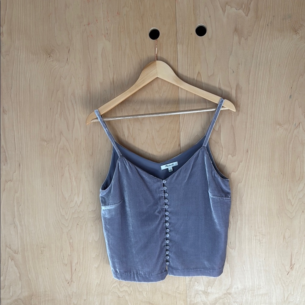 Lavender Velvet Madewell Women's Top
